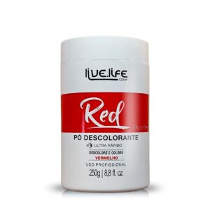 Leia mais sobre o artigo Pó descolorante RED Live Life – Descolore colorindo os fios